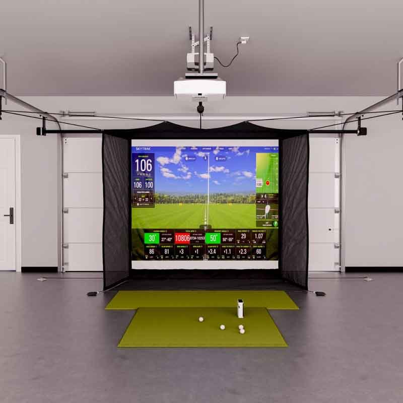 SkyTrak-Garage-Golf-Simulator-Package-1 SkyTrak+ Garage Golf Simulator Package