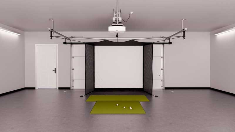 Trackman-Garage-Golf-Simulator-2 Trackman Garage Golf Simulator iO  Package