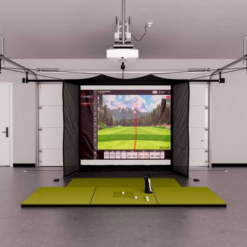 Uneekor EYE MINI Garage Golf Simulator